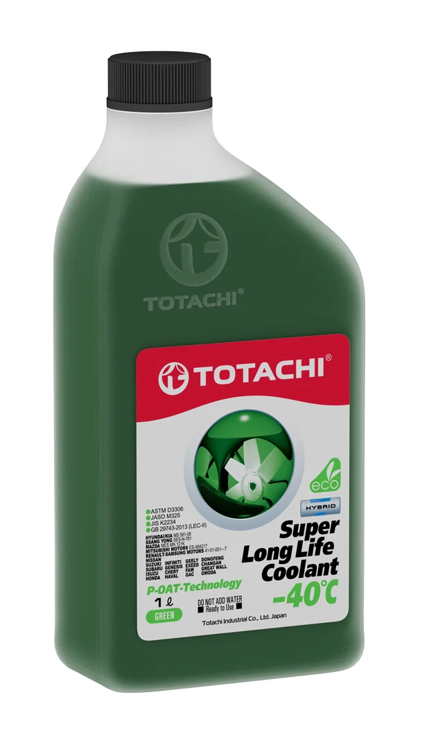 TOTACHI SUPER LONG LIFE COOLANT Green -40°C (1 л)